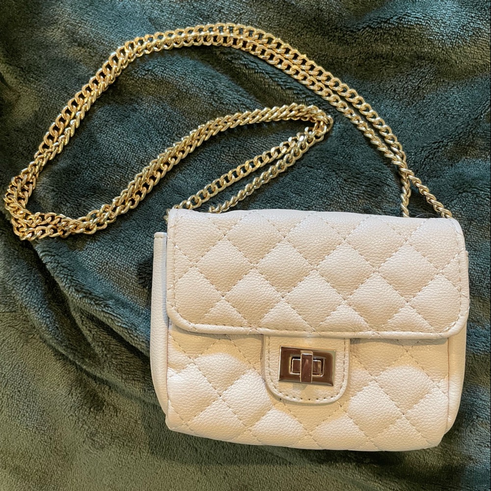 Cream Handbag/Crossbody Bag | Forever 21